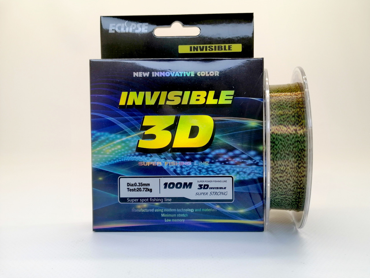 Волосінь ECLIPSE INVISIBLE 3D 100m 0.35mm
