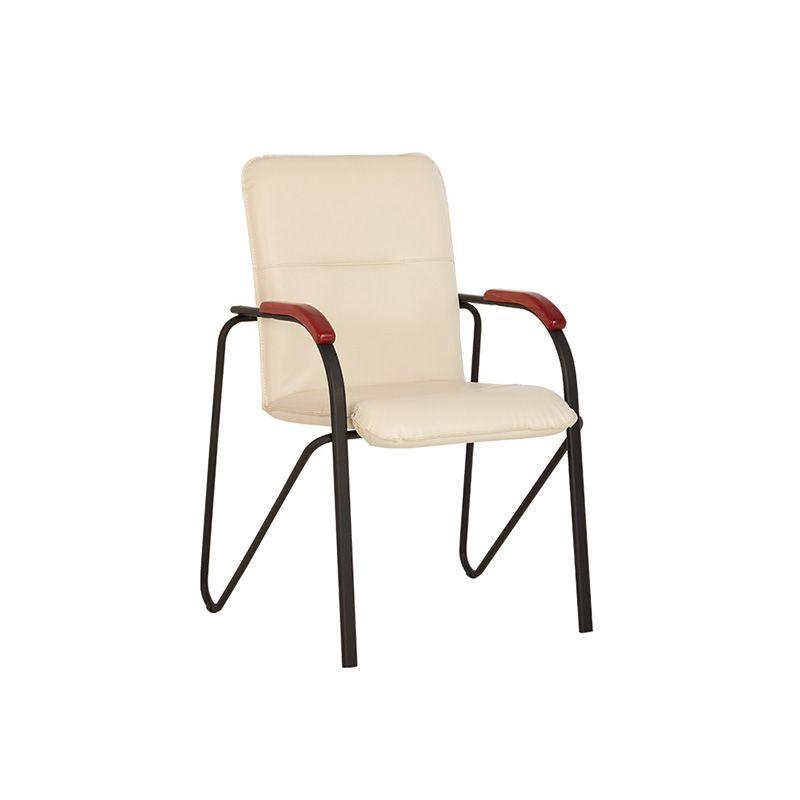 Крісло для конференц-залів SAMBA black (Самба чорне) стілець-крісло для відвідувачів