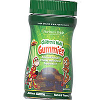 Витамины для детей Puritan's Pride Children's Multi Gummies 60 жев конф