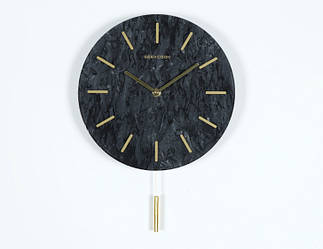 Мармуровий годинник. Модель RD-7725 Модель У чорний