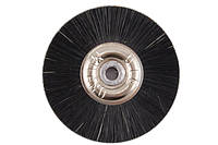 Щетка волосяная UTG жесткая, d-50 мм (JOTA 2100.50) на металлическом диске