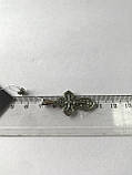 Срібний хрестик декоративний НОВИЙ. Вага 3,28 г., фото 3