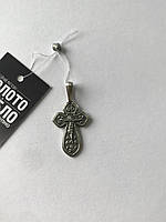 Срібний хрестик декоративний НОВИЙ. Вага 3,28 г.