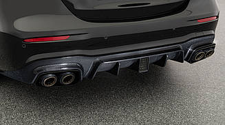 BRABUS SPORT exhaust system with actively contolled flaps for Mercedes E-class W213