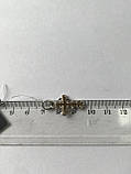 Срібний хрестик декоративний НОВИЙ. Вага 1,78 г., фото 2