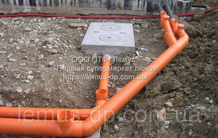 Укладання дренажної труби, фото 1