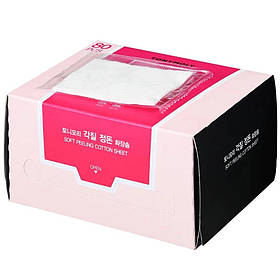 Бавовняні пафи для обличчя Tony Moly Soft Peeling Cotton Sheet 80 шт