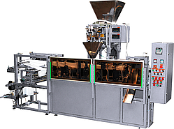 Фасувальний горизонтальний автомат із ваговим дозатором АФ-35-СГВ