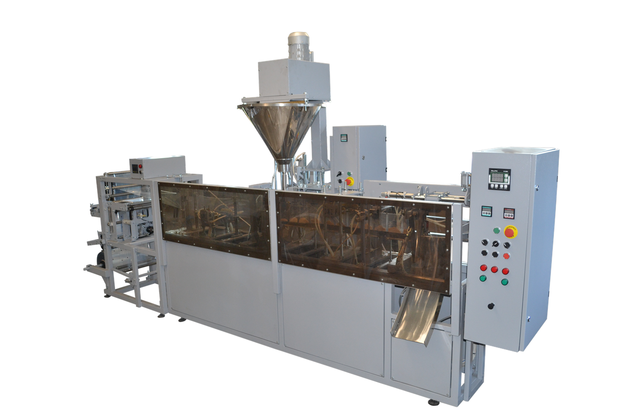 Фасувальний горизонтальний автомат зі шнековим дозатором АФ-35-СГШ, фото 1