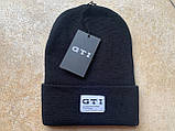 Зимова шапка Volkswagen GTI Knitted Beanie, Black, артикул 5HV084303041 Офіційна колекція Volkswagen, фото 3
