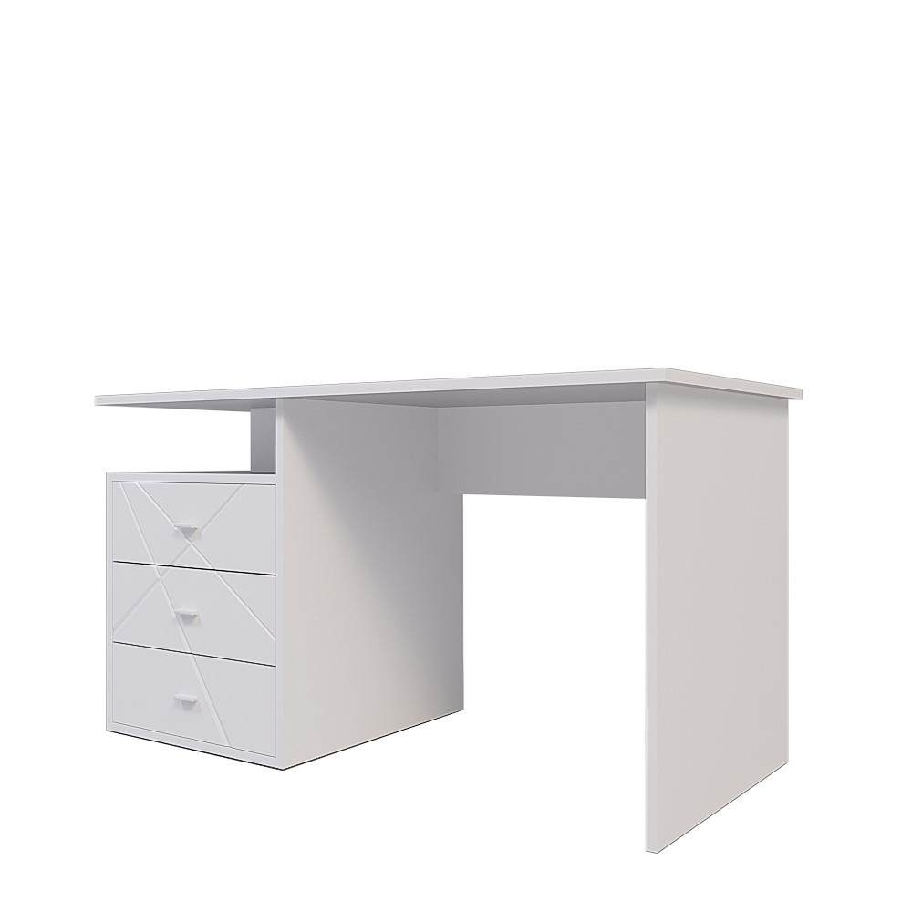 Стіл Х-Скаут Х-06Л білий мат/білий