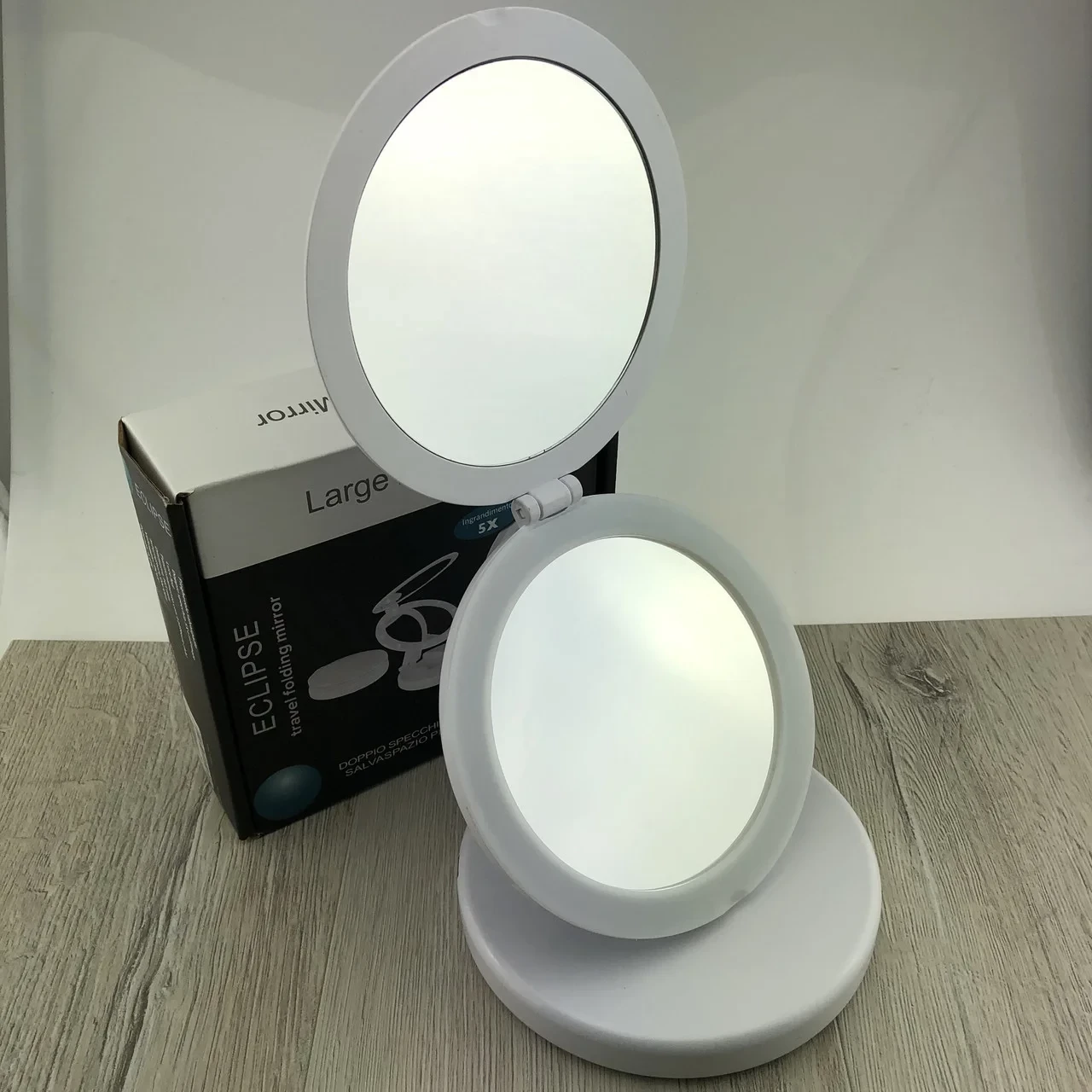 Дзеркало з LED підсвічуванням кругле Large LED Mirror (W0-29), фото 1