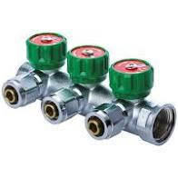 КОЛЕКТОР ВЕНТИЛЬНИЙ З ФІТИНГОМ KOER WAYS "3/4"х3