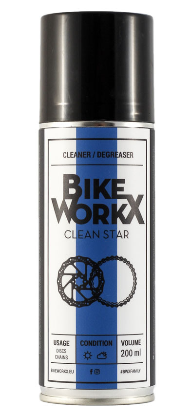 Очищувач BikeWorkX Clean & Degreaser Star спрей