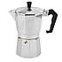 Гейзерна кавоварка з алюмінію газова легка на 6 чашок A-PLUS 2082, фото 2