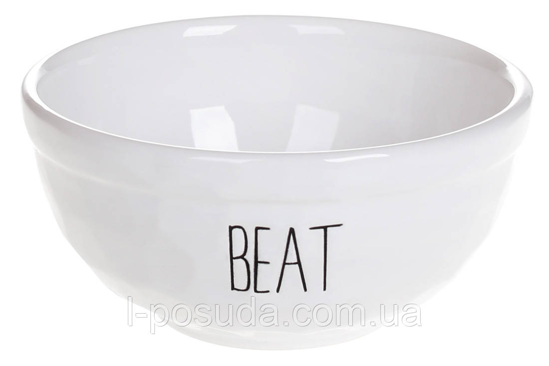 Піала Bianco 300 мл біла кераміка, фото 1