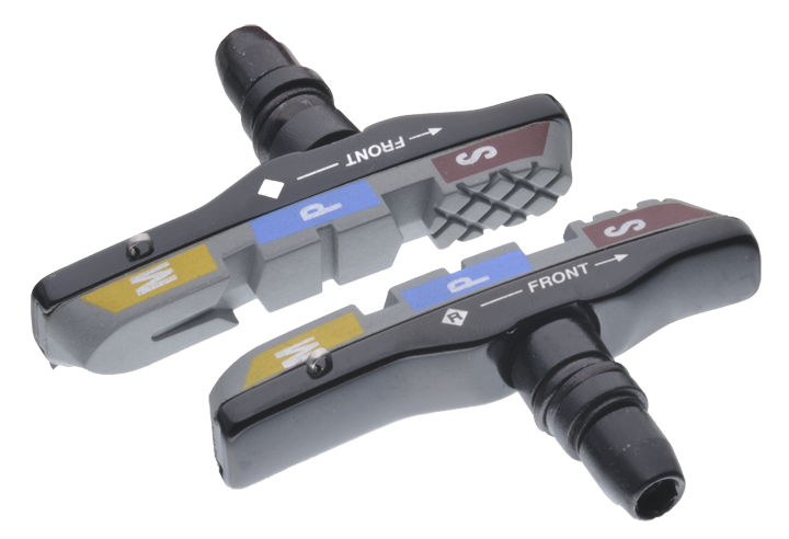 Гальмівні колодки V-brake Sheng-An BSV-2T-370BK (чорні)