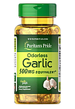 Екстракт часнику Puritan's Pride Odorless Garlic 500 мг 250 гел капсул, фото 5