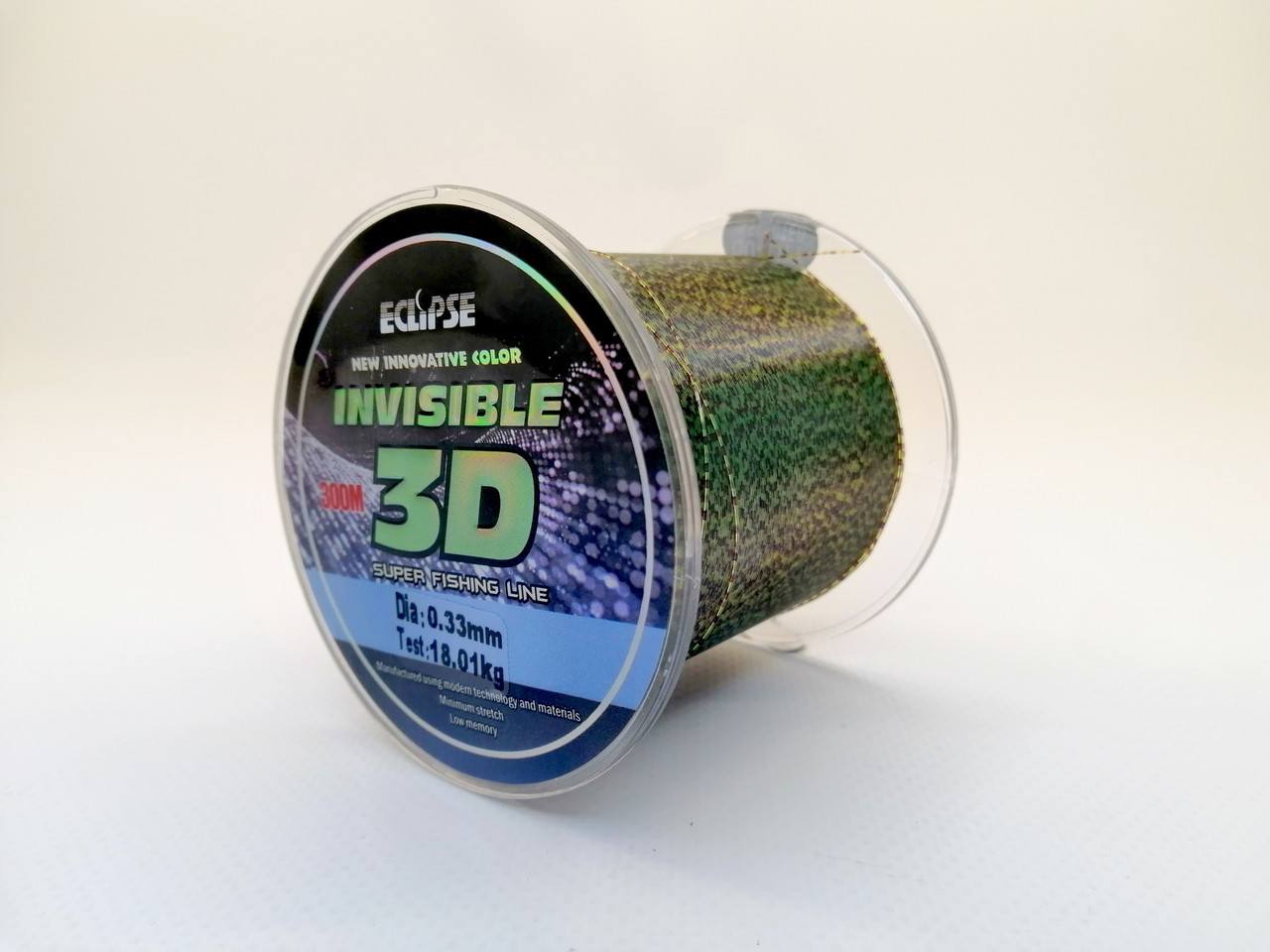 Волосінь ECLIPSE INVISIBLE 3D 300m 0.33mm