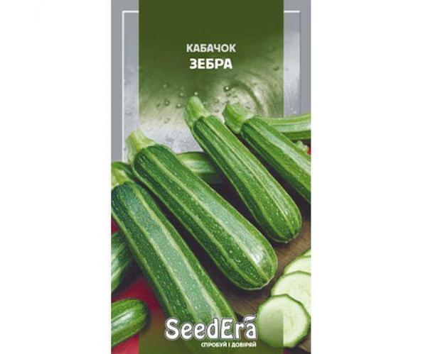 Семена кабачка Зебра 3 г, Seedera
