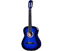 Гітара класична 4/4 Olive Tree CG-39 BL, синя, з посиленим грифом, фото 2