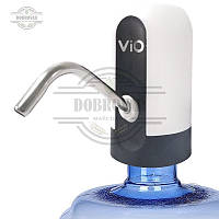 ViO E7 blue, Электропомпа для воды с зарядкой, белая с черным