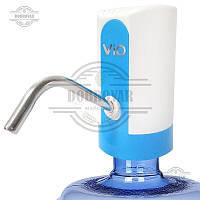 ViO E9 blue, Электропомпа для воды с зарядкой, белая с голубым