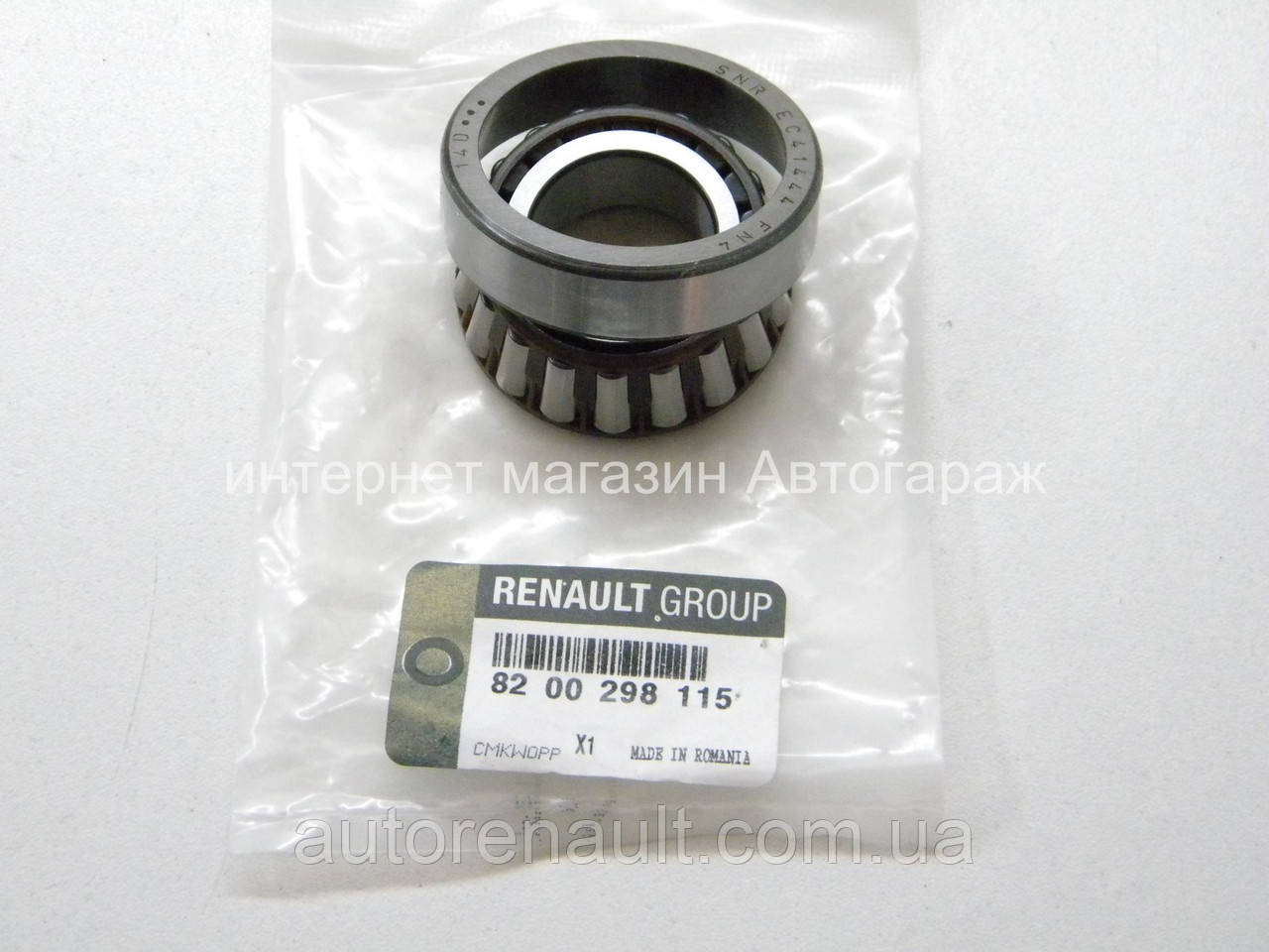 Підшипник КПП на Рено Мастер > 25X51,7X16.25 — RENAULT (Оригінал) - 8200298115, фото 1