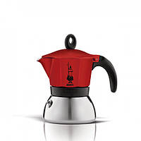 Гейзерна кавоварка індукційна Bialetti Moka Express Induction на 6 чашок, об'єм 270 мл 0004923