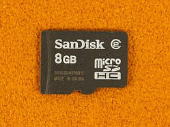 Карта пам'яті microSD SanDisk 8 Gb