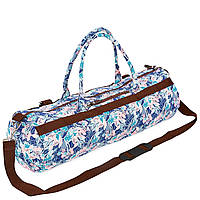 Чехол для коврика сумка для йога коврика Zelart Yoga bag My Fit 6969-5 Blue-Pink