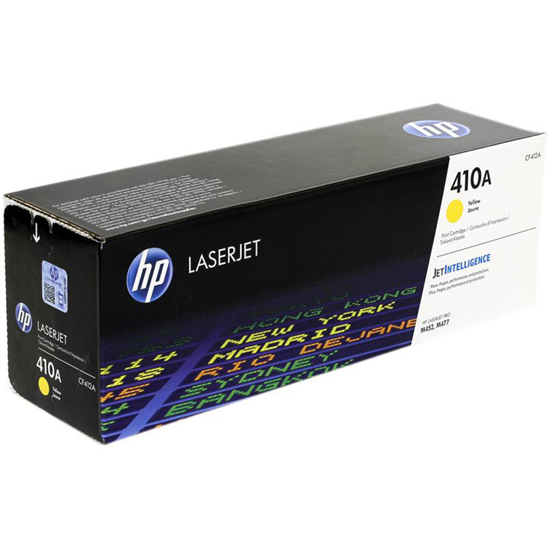 Картридж HP 410A yellow CF412A для принтера Color LaserJet Pro M477fdw, M452dn, M452nw, M477fdn, M477fnw, M377dw, M377fdw, фото 1