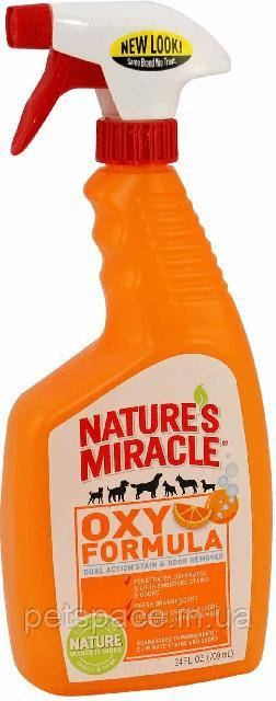 Спрей 8в1 Nature`s Miracle Oxy Formula (Нейтралізація запахів і плям) 946мл