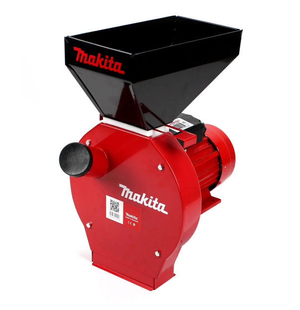 Зернодробарка Makita EFS 4200 (4.2 кВт, 280 кг/год). Кормоізмельчітель Макіта для зерна і качанів кукурудзи