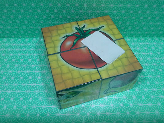 Игра ТехноК Кубики  4 шт (Арт.1349) Овочі, фото 2