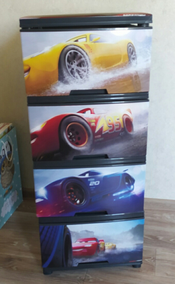 Комод "тачки блискавка маквін"