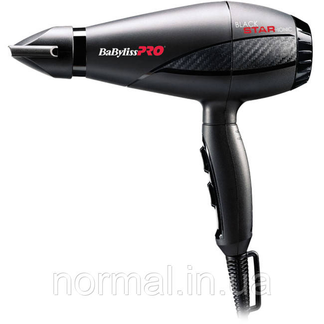 Фен BaByliss PRO BAB6250IE Black Star Ionic