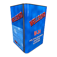 Wellbond W-34 клей наирит для, автомобильной обивки, обуви, изделий из кожи.