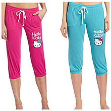 Капрі жіночі HELLO KITTY Туреччина S, M,малиновий, блакитний, бавовна