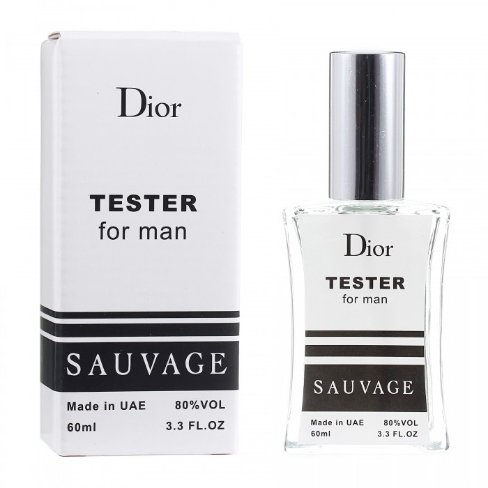 Тестер Christian Dior Sauvage чоловічий, 60 мл, фото 1