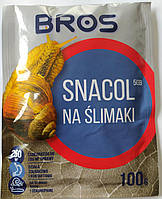 ТМ Bros Засіб від слимаків Snacol/Снакол 100г Польща ОРИГІНАЛ