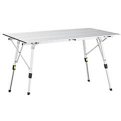 Великий розкладний стіл для пікніка з регульованою висотою ніжок Uquip Variety L Grey