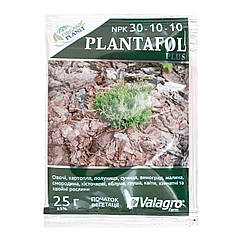 Добриво Plantafol (Плантафол) + NPK 30.10.10, Valagro 25 г