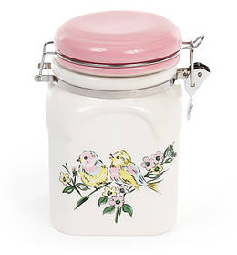 Банка для зберігання і сипучих з кришкою на засувці 350 мл