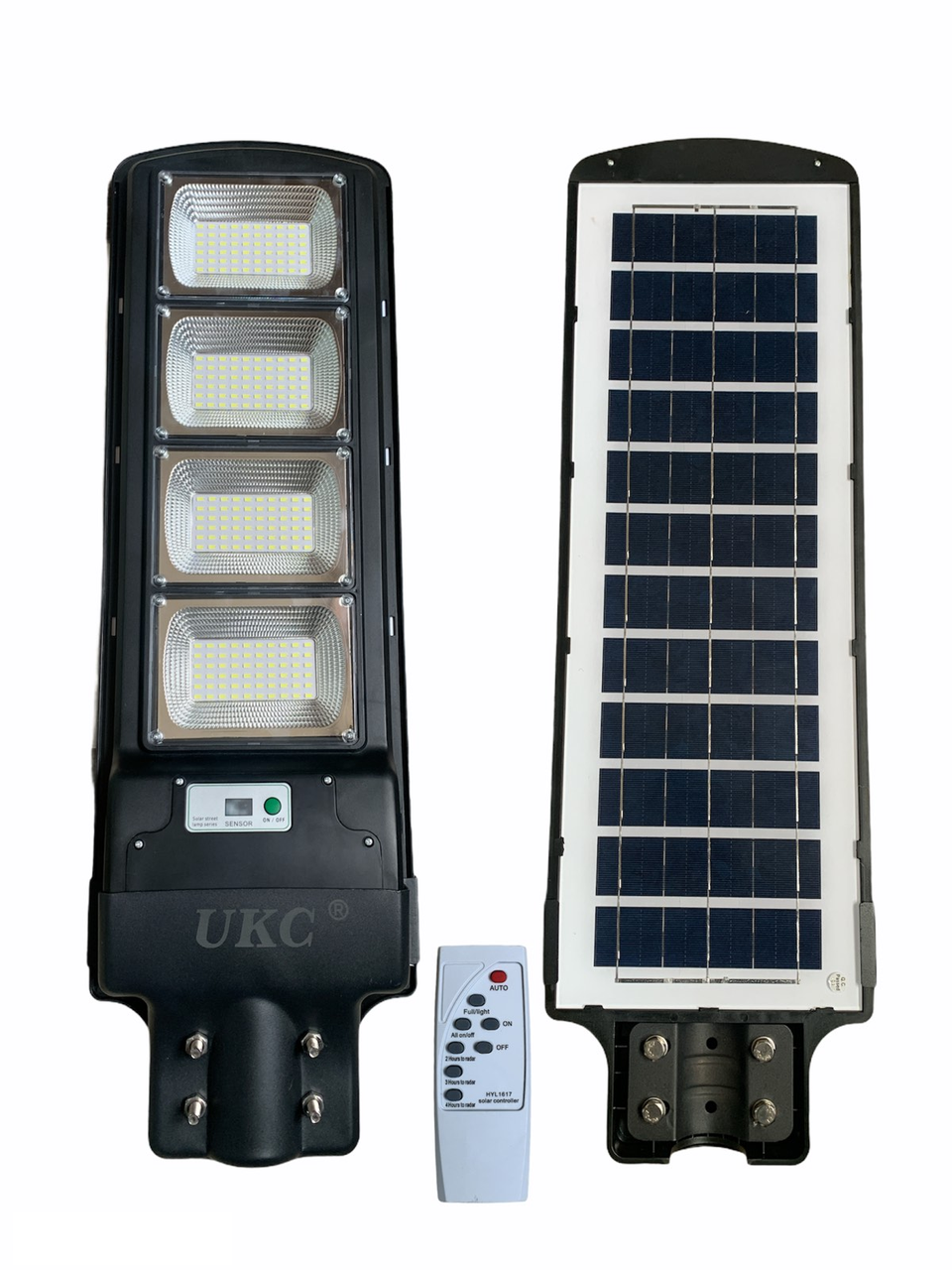 Світильник вуличний на сонячній батареї з датчиком руху UKC Solar Street Light UKC 5624 500W