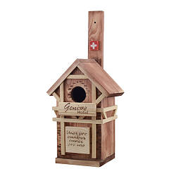 Шпаківня для птахів дерев'яна Швейцарія D9021