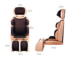 Масажна накидка-крісло з підігрівом 122-А, масажер для всього тіла