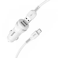 Hoco Z2A 2USB/2,4A+Micro White