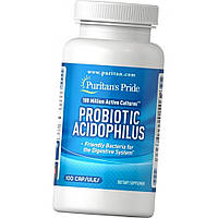 Пробиотики Puritan's Pride Probiotic Acidophilus 100 капс