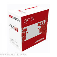 Кабель UTP Hikvision cat.5e 4х2x0.50, МЕДЬ, внешний, 305м.